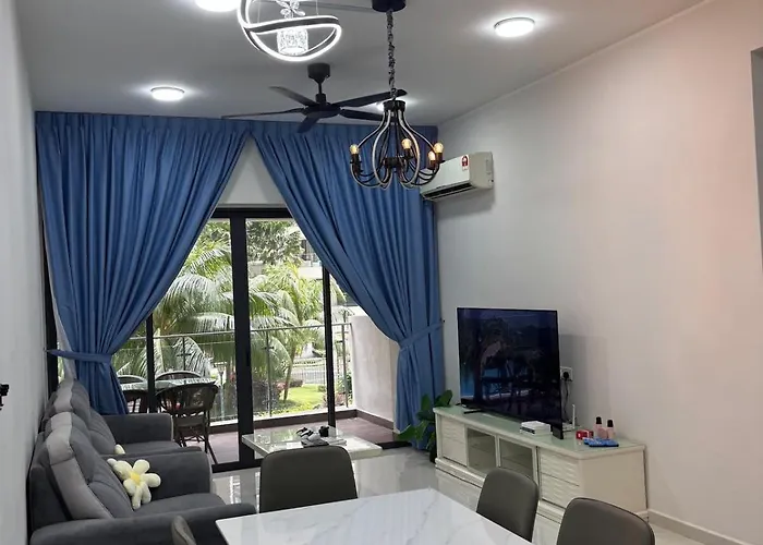 Pool View By The Beach 6-8Pax 3B3B Cozy Staycation
